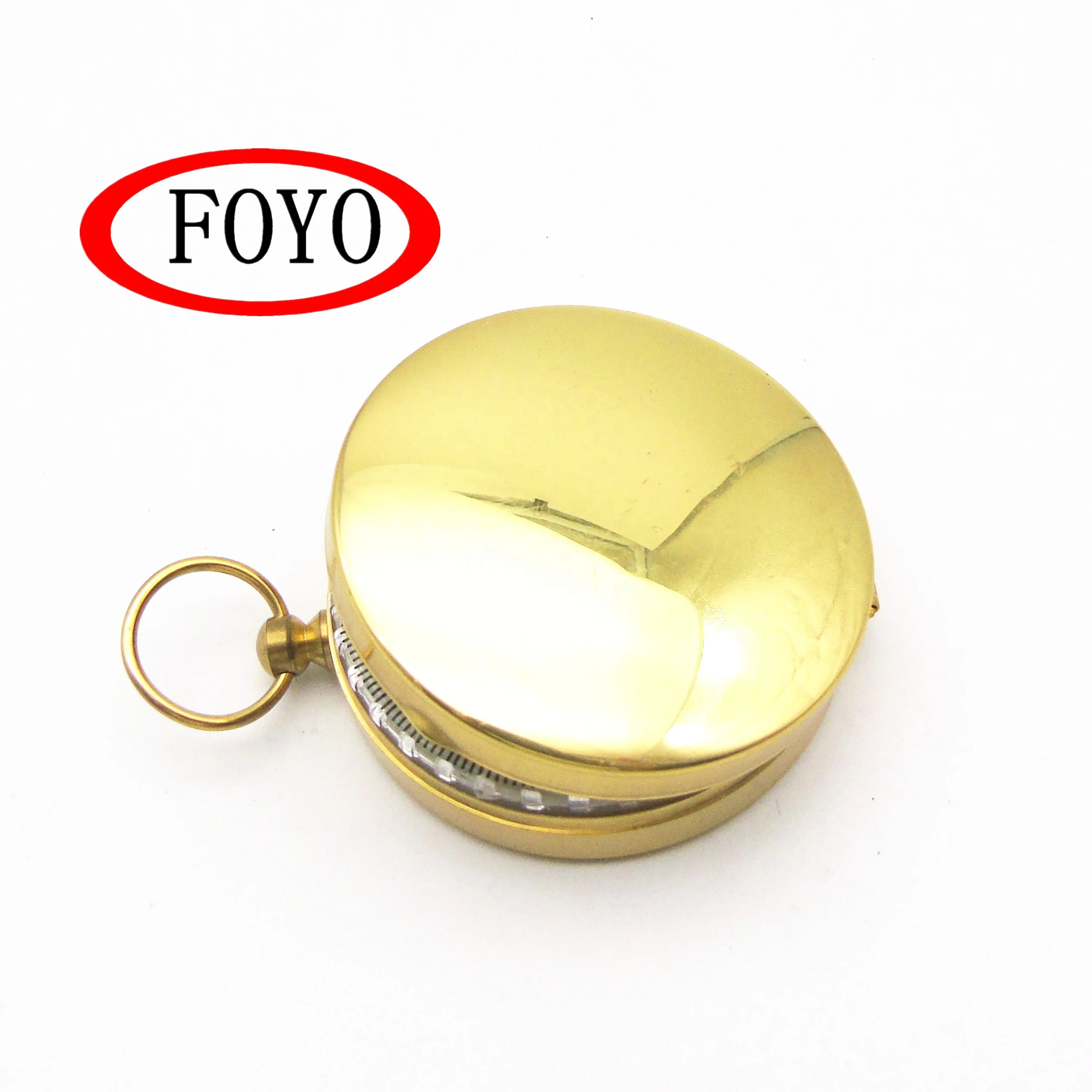  Брендовый Золотой Компас FOYO светящийся в темноте Военный компас Классический карманный для
