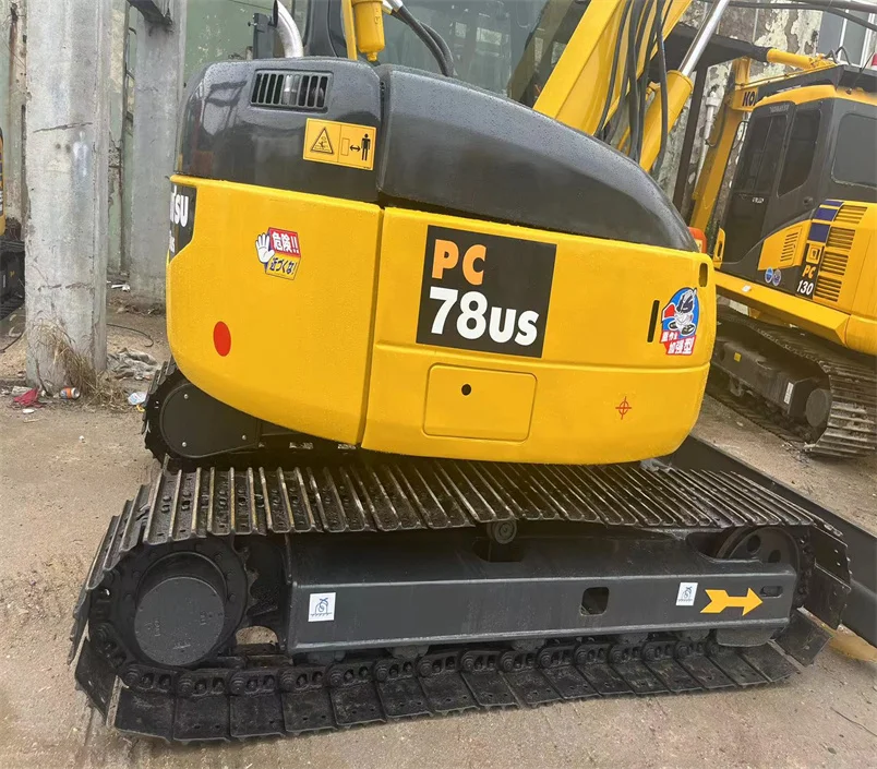 Komatsu PC78US PC 78US-10 Mini Usato Escavadora/7-тонная гидравлическая гусеничная машина pc78-6 pc78-8 для продажи