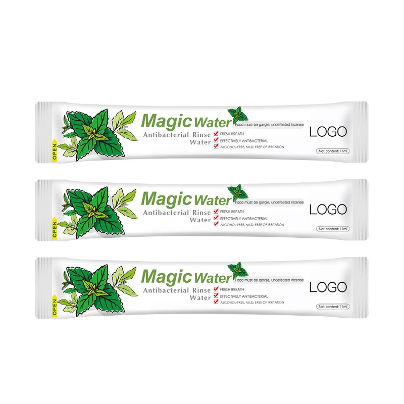 Фирменная марка Kangrong, органический дорожный размер, уход за полостью рта, без спирта, отбеливание зубов, мятный ополаскиватель для рта