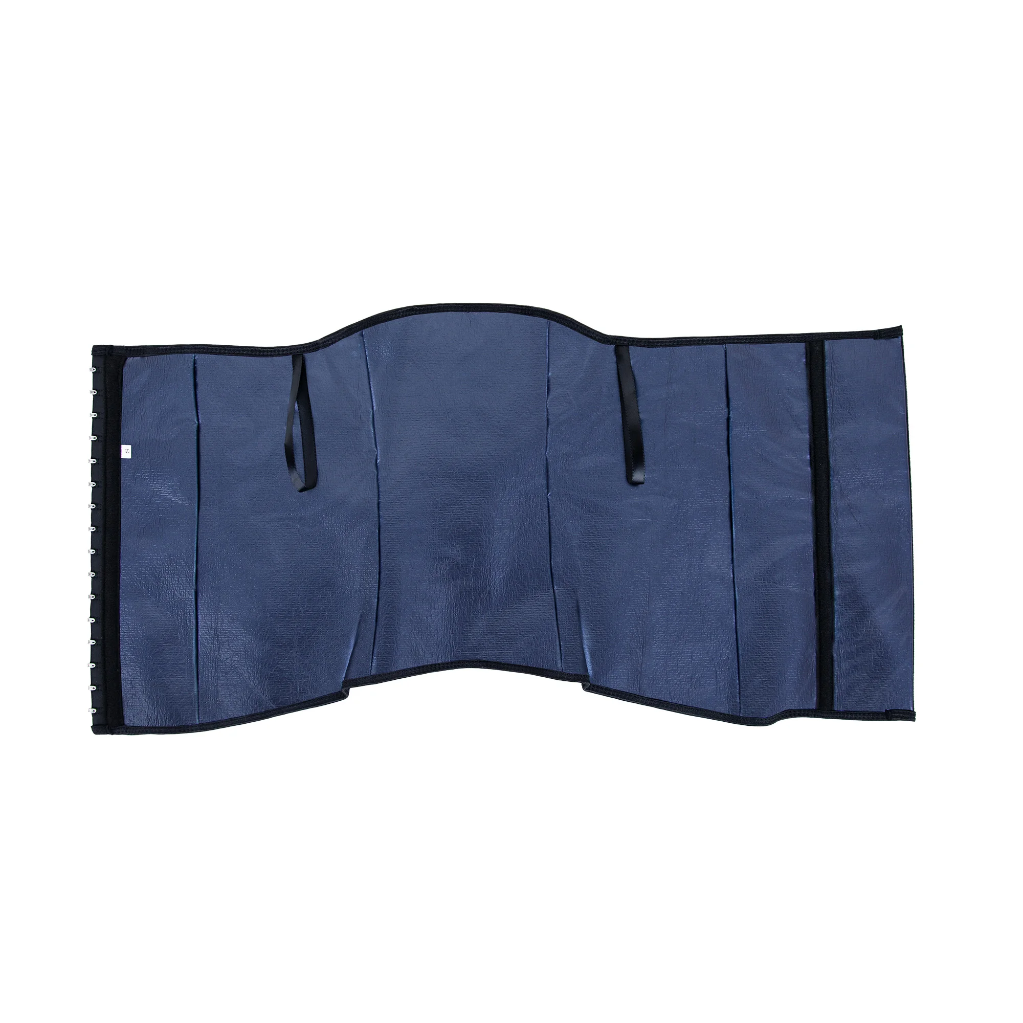 NANBIN Wholesale Custom Logo Adjustable Black Steel Bones Tummy Control  Waist Trainer For Ladies