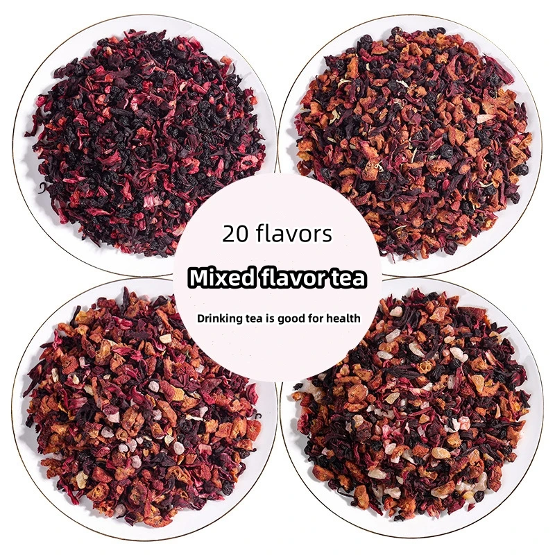 Jasmine Osmanthus Drink | Premium Strong Flowers Scent Rose Papaya Raisins Lemon Pineapple Chrysanthemum Blend Flavor Tea