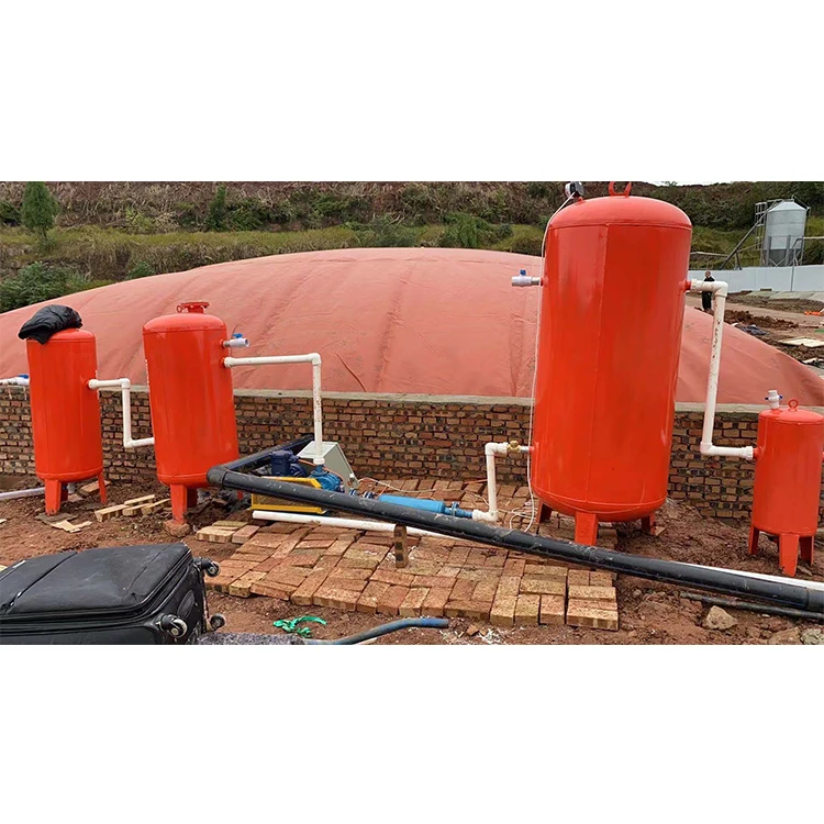 High quality pvc tarpaulin biogas digester storage bag balloon manufacturers for biogas digester