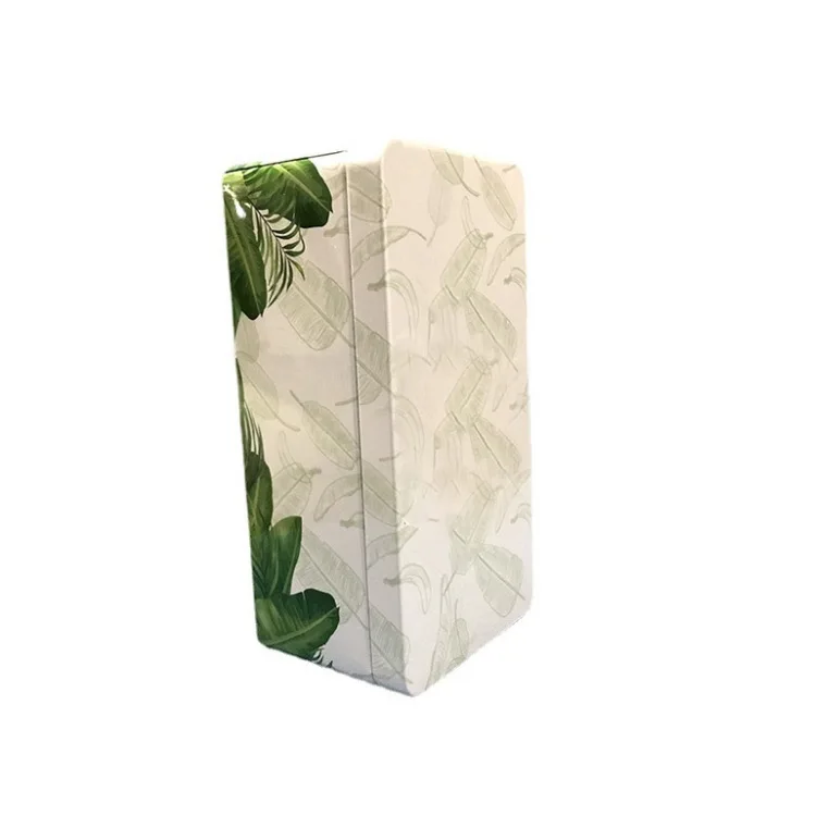 Custom Cannaburst Mylar Recgangle Metal Gift Tin Box  Metal Tin Box