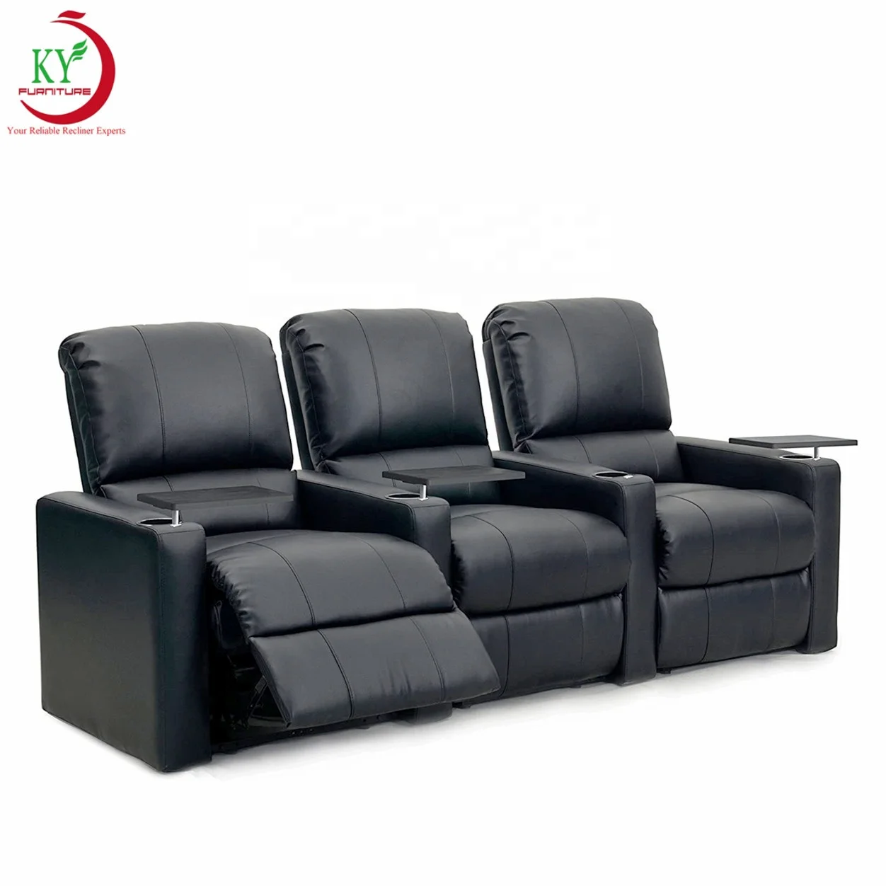 JKY мебель современная тумба 3 шт сидениями-секциями движения домашний кинотеатр сидения со кресло-диван для гостиной