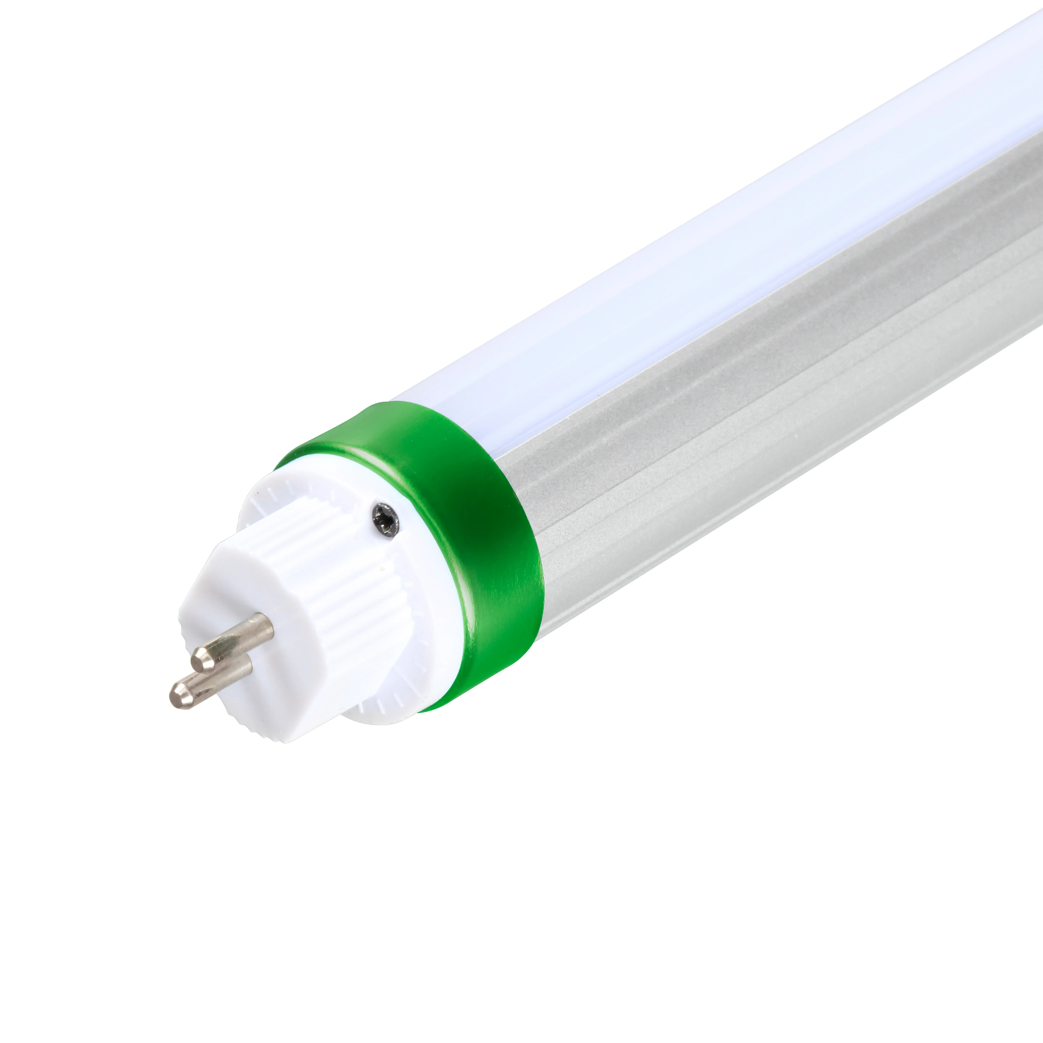 Excellent Heat Dissipation Aluminum Body PC Cover 150lm/w 1200MM 18W T5 Light Fixture Electronic Ballast Compatible LED Tube
