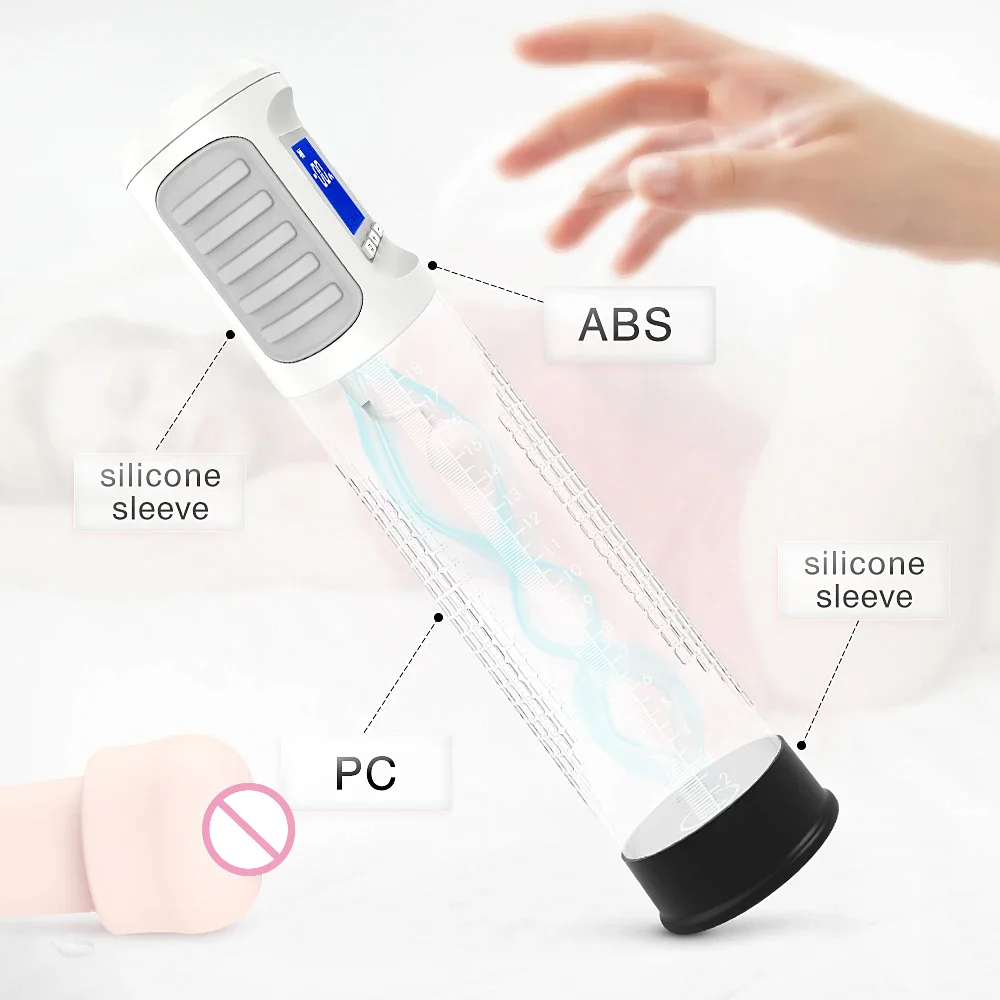 Penis Enlargement Vacuum Pump Vibrator Sex Toys for Men Artificial Vagina Sexy Masturbation Cool Adult Toys Pussy Pump Sex toy