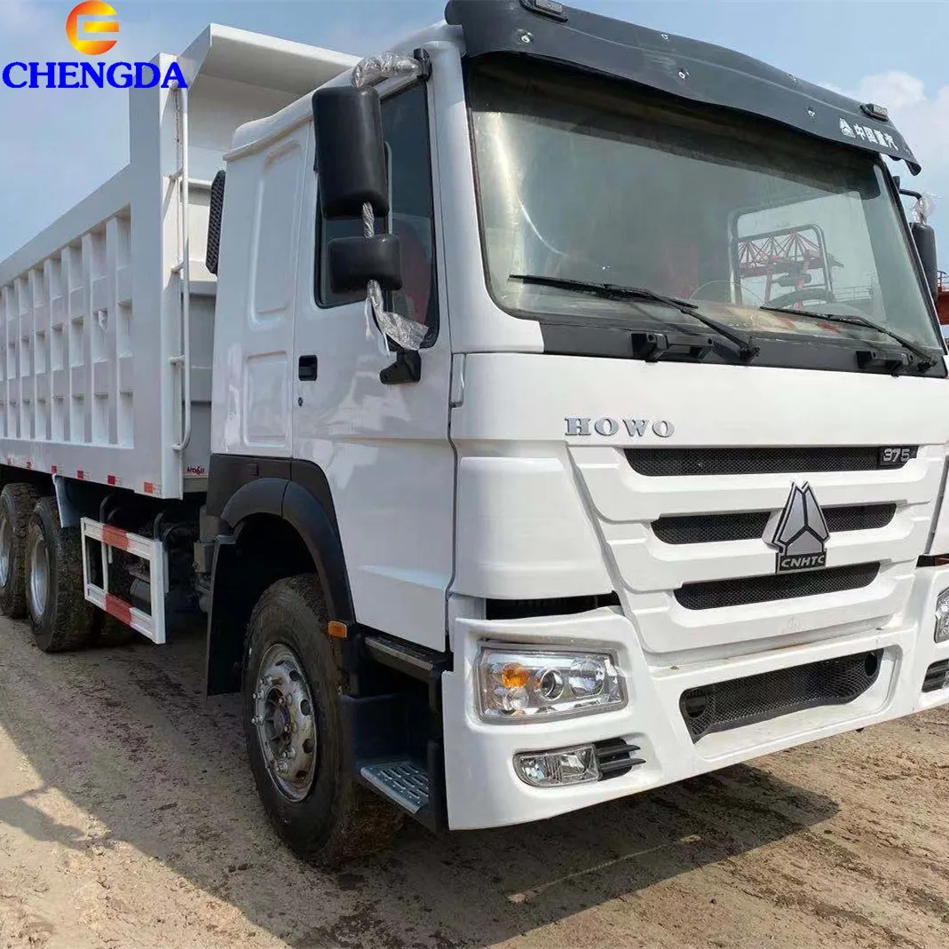 China Howo Used 40 Ton 10 Wheel Sand Tipper Truck 6x4