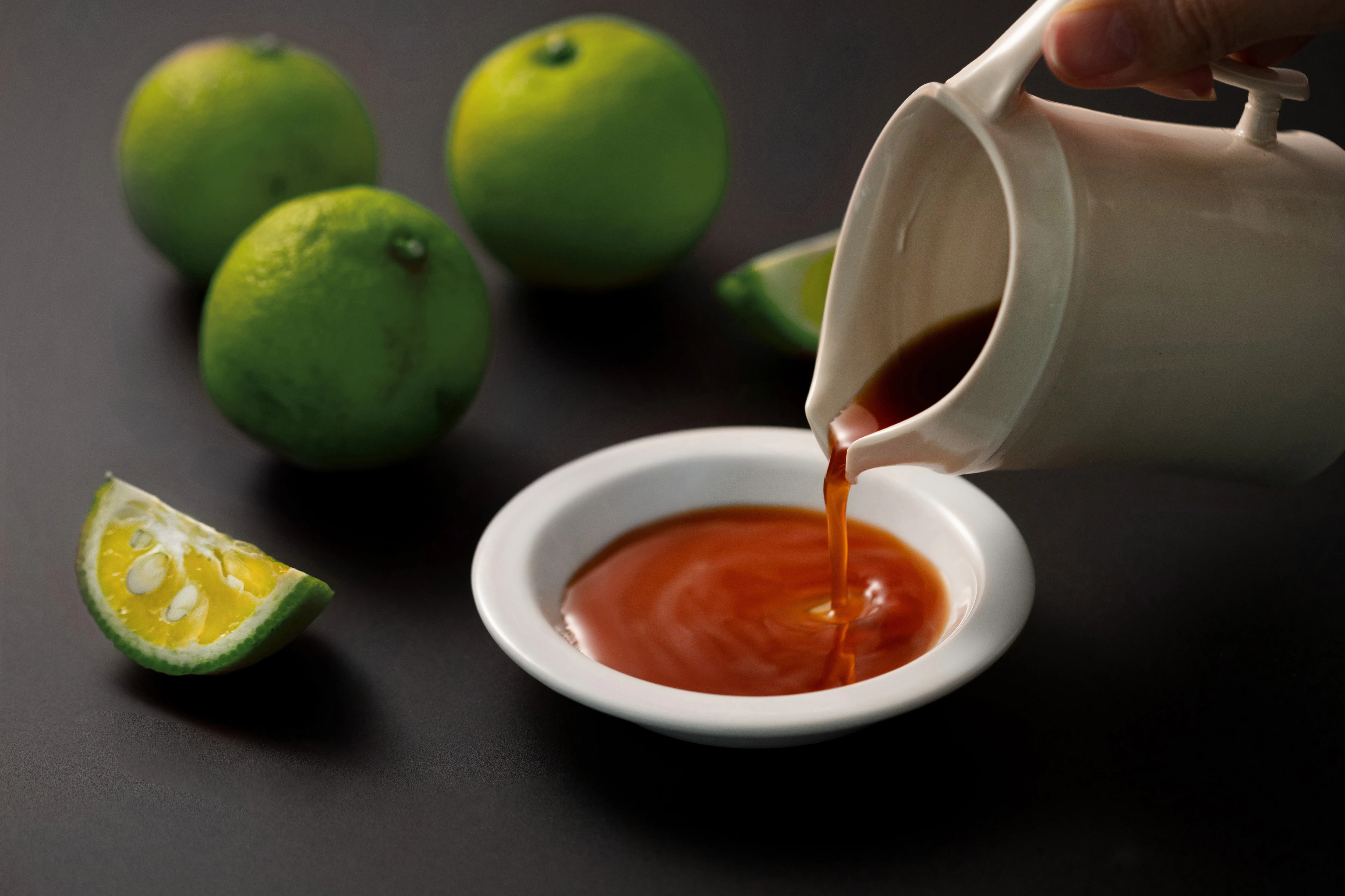 Japanese refreshing fruity ponzu seasoning meat vinegar sauce