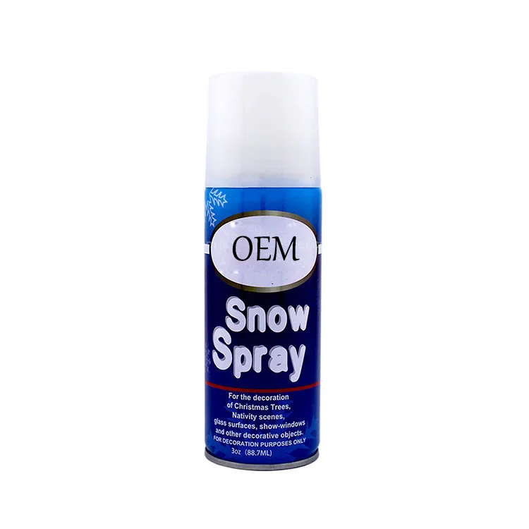 Christmas Snow Spray Non melting Snow Spray for Decorating Christmas Tree  Windows