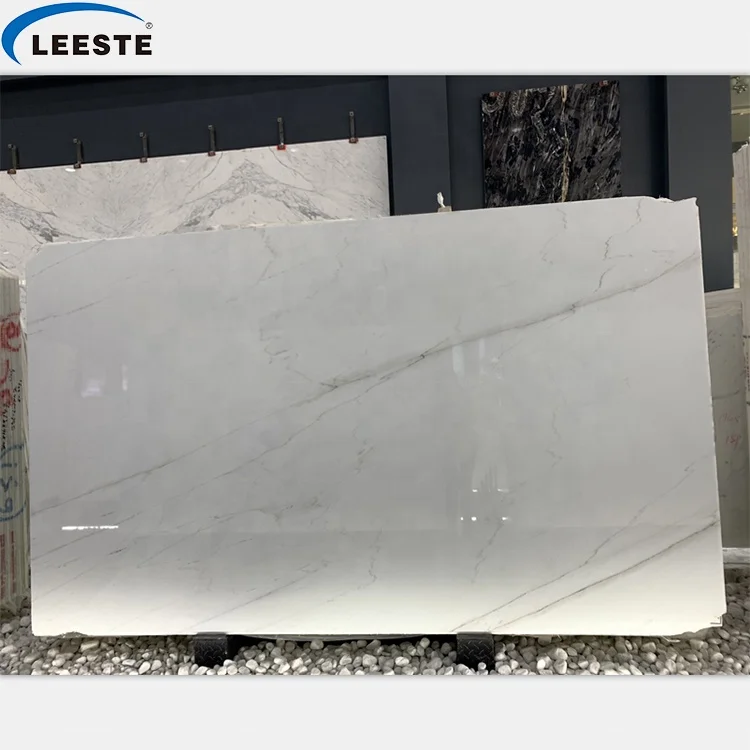 China super white Calacatta Statuary High end project Lincoln white marble