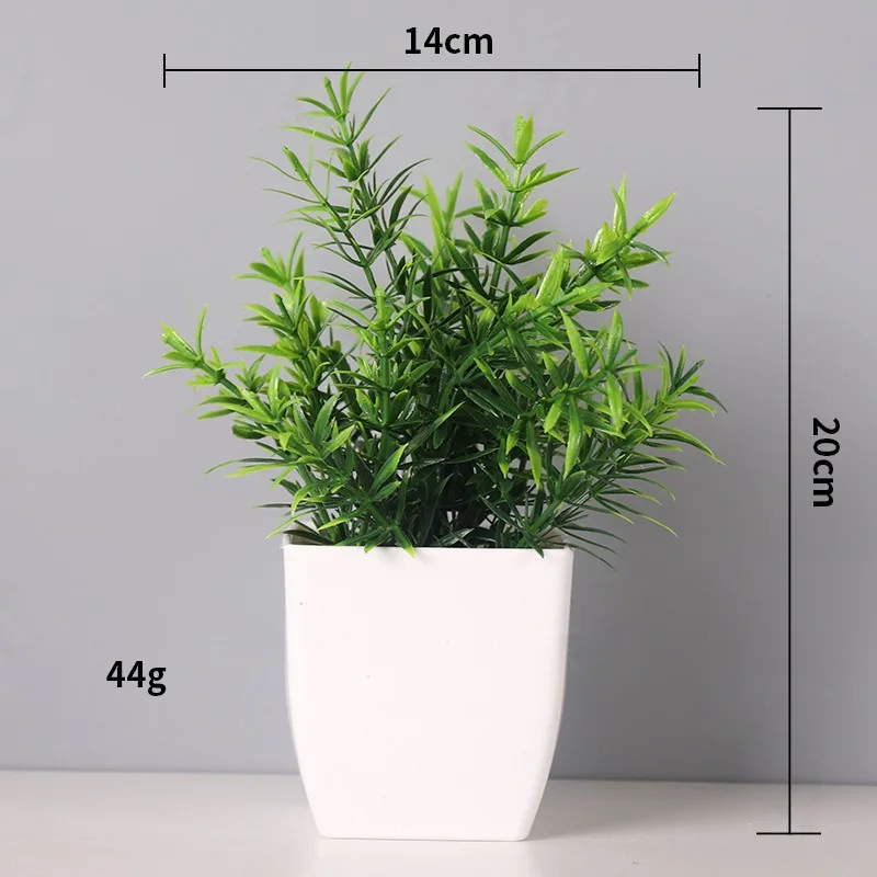 1PCS Artificial Potted Plant Scene Desktop Home Office Shelf Decor Tabletop Landscape Bonsai Wedding Room Party Accessories Vine