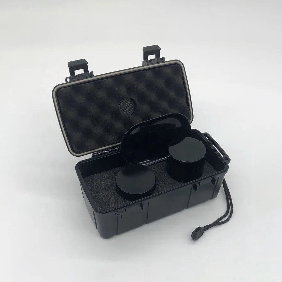 Smell Proof Hard Plastic Weed Herb Space CaseBox Container