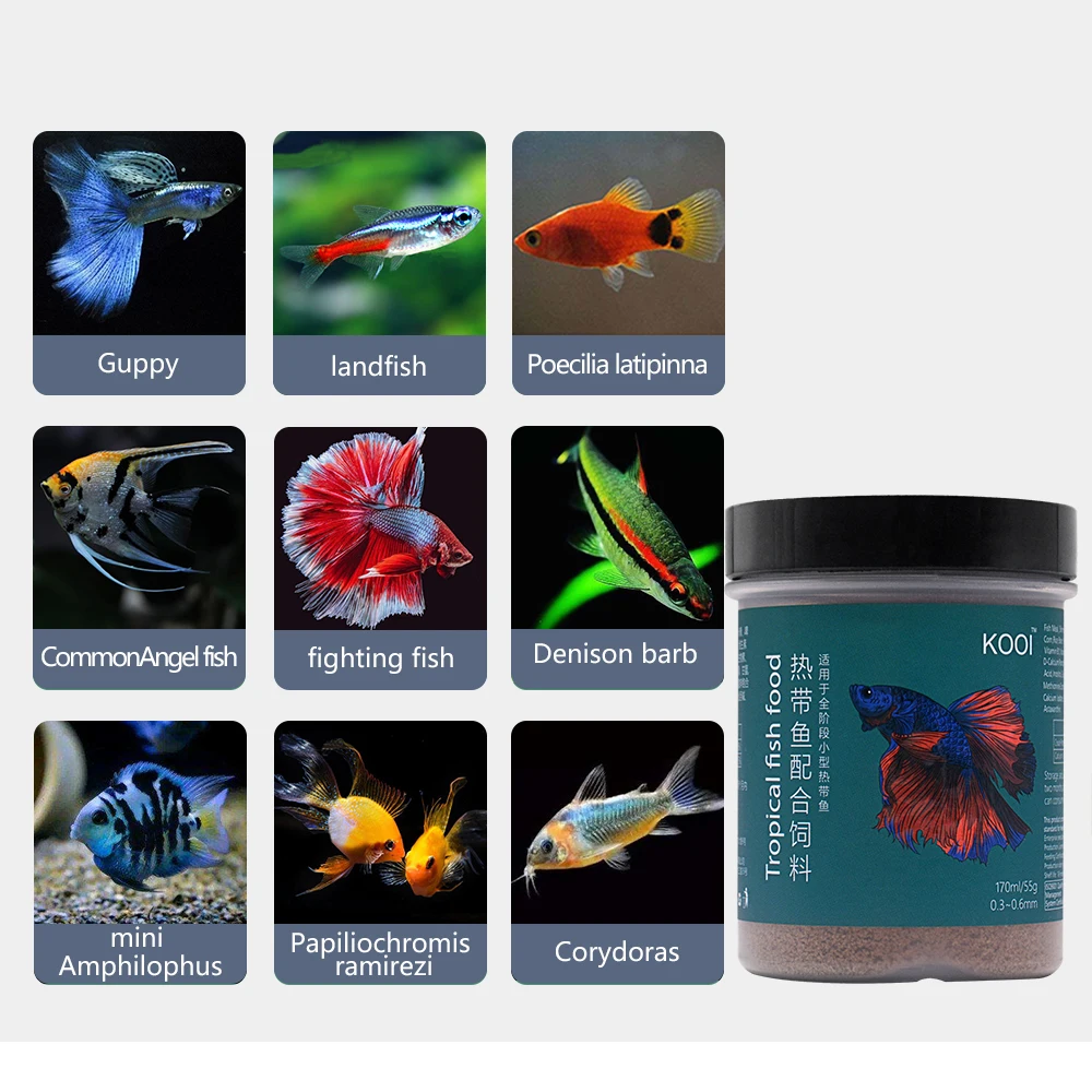  Золотые рыбки карп гуппиры betta koi Discus маленькие и средние рыбы тропическая корма аквариум декоративная еда для