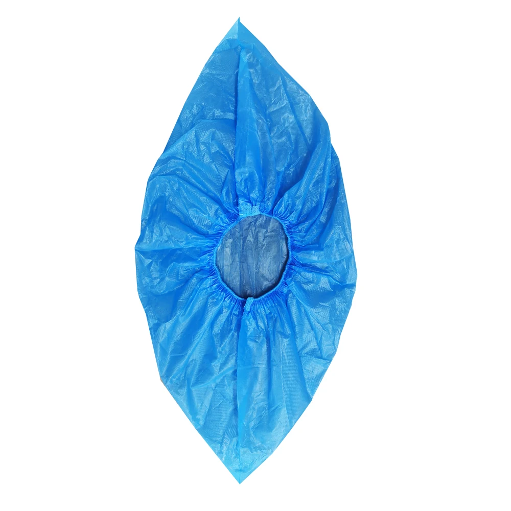 Disposable factory wholesale customized MEDLINK hospital cleanroom use PE cheap waterproof shoe cover