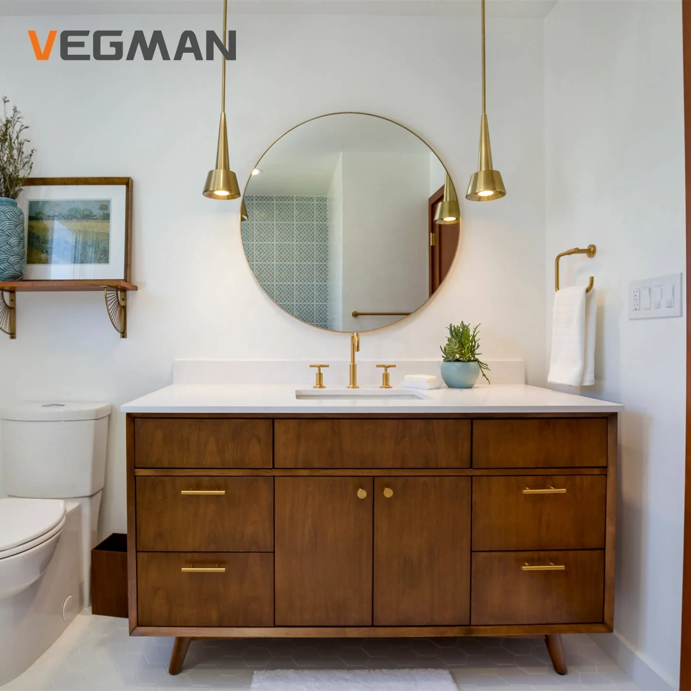 Китайский поставщик большой шкаф для хранения туалетный столик со светодиодным зеркалом и ящиком