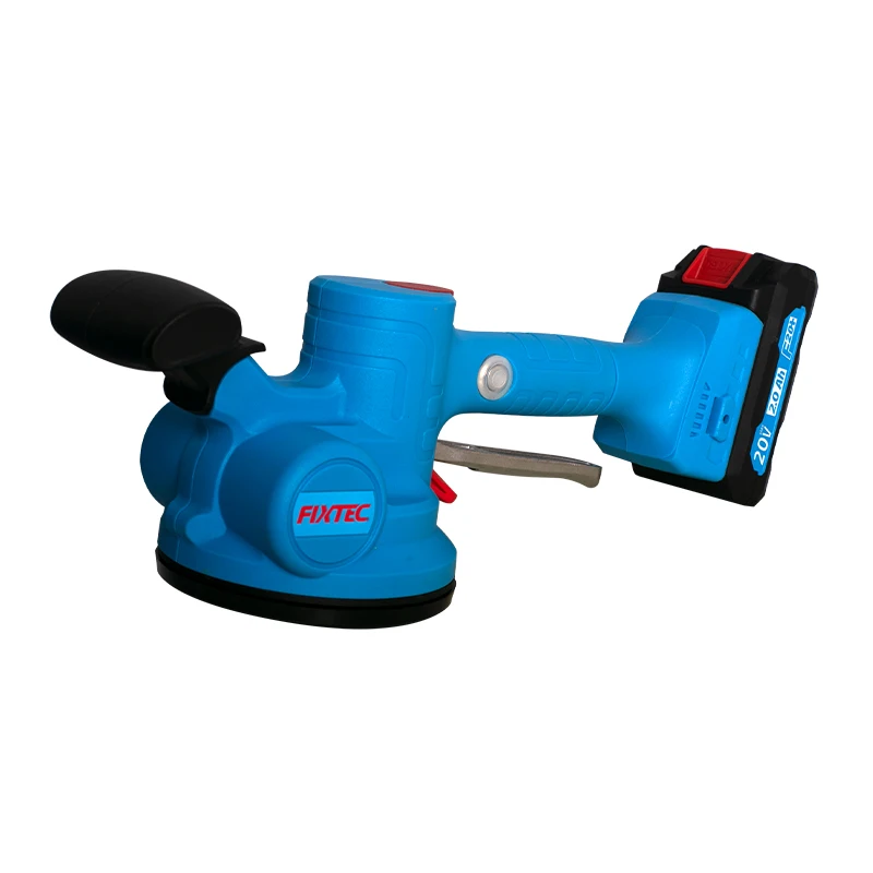 FIXTEC Professional Tools Vibrating Suction Cup for Tile Wireless Tile Vibrator Suction Cup Leveling Machine