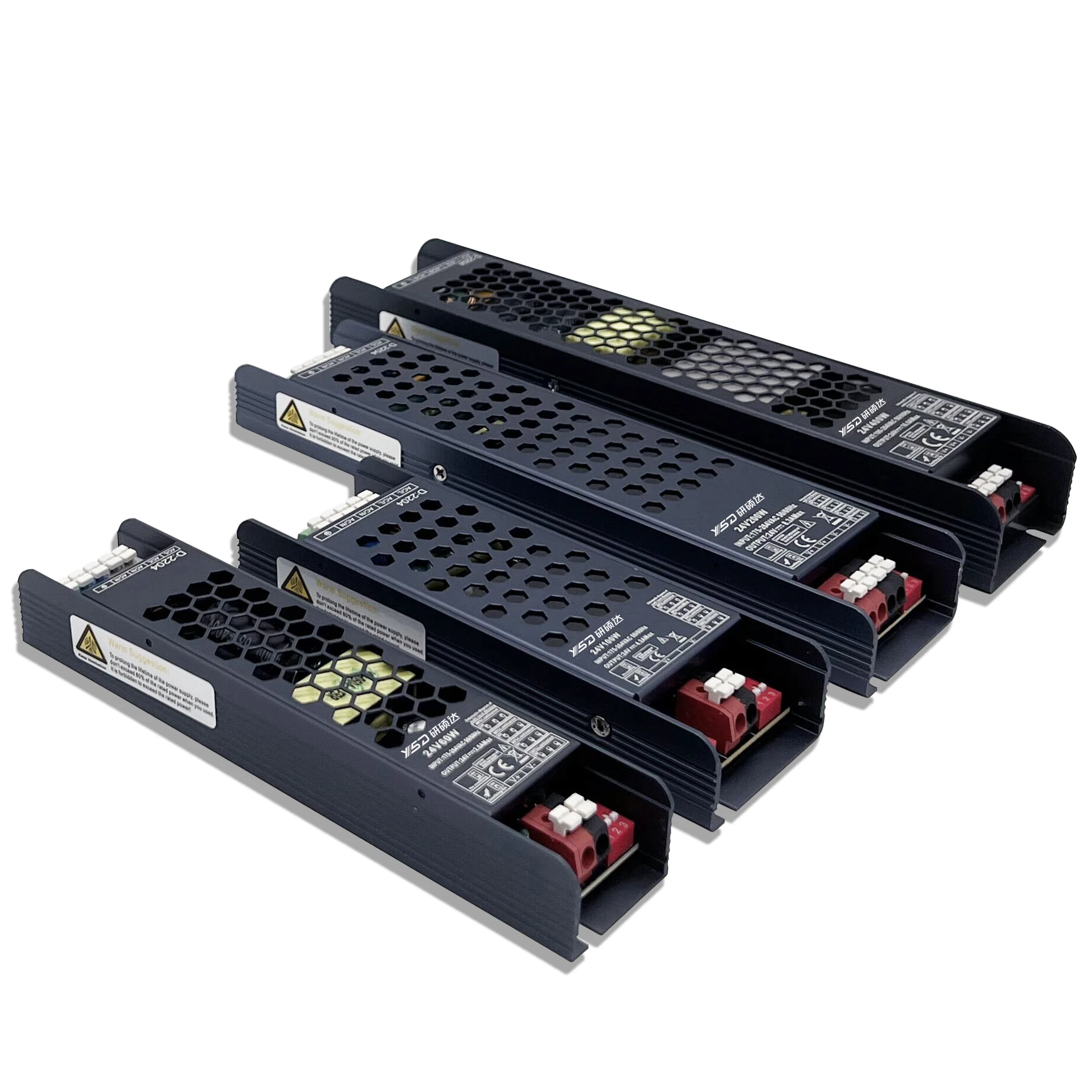 Indoor LED Light Driver 100W 200W 300W 350W 12V LED Slim Power Supply 24V LED Stripe Light Switch Power Supply