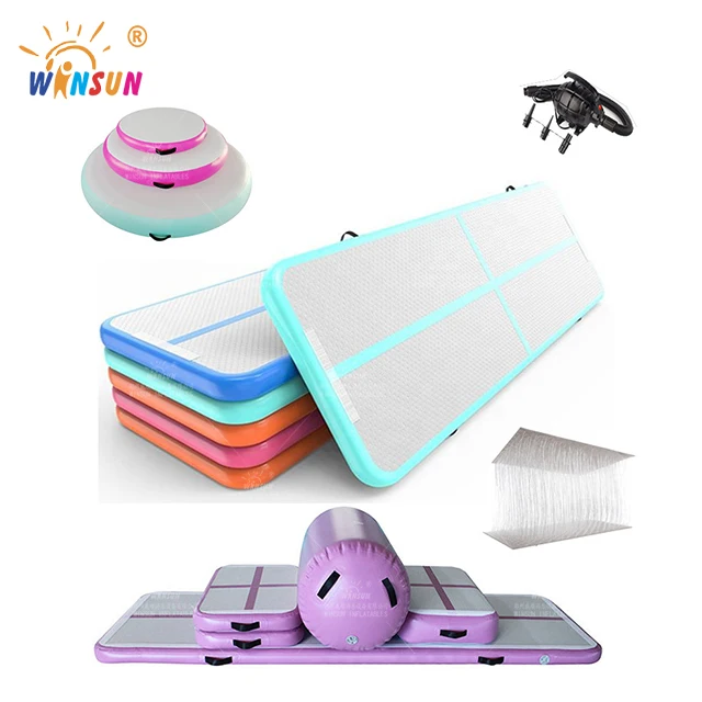 New Design Airtrack Mat 3m/4m/5m Inflatable Gymnastics Tumbling Air Track Mat for Fitness Yoga Taekwondo