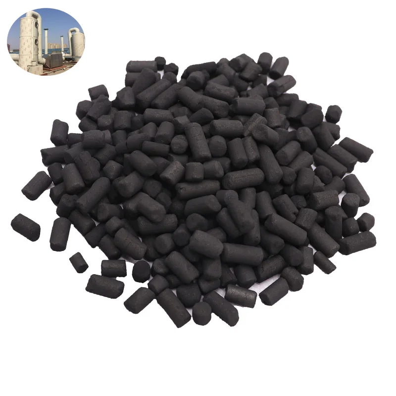 Manufacturer Coal Based 4.0mm Columnar Activated Carbon for Cigarette Filtration and Air Purification