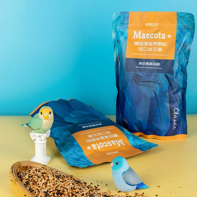 Complete Feed Keep Bones Healthy Bird Food For Melopsittacus Undulatus