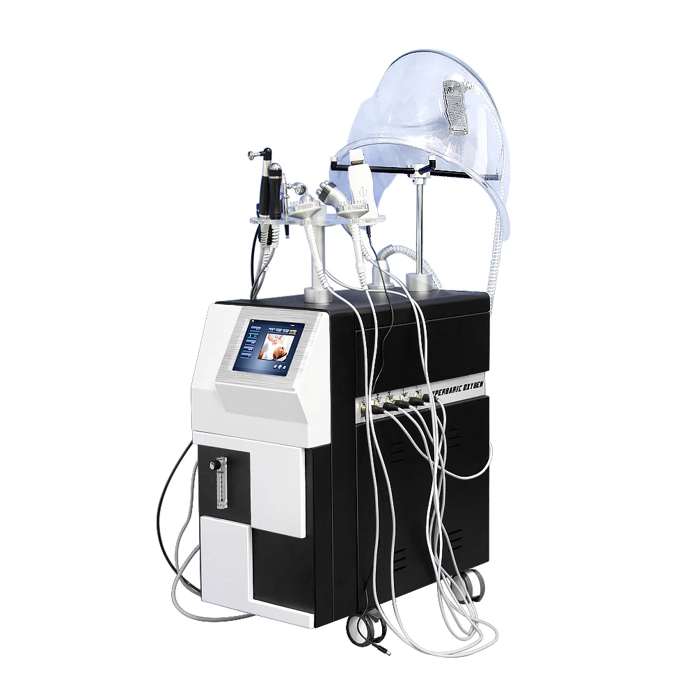 Spa Equipment H2O2 Hydro Water Jet Peel Machine Oxygen Facial Machine o2toderm Microdermabrasion Machine