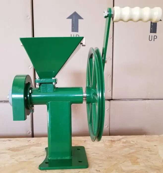 Новинка 2021, ручная обработка зерна, измельчитель кукурузной муки, фрезерный станок для дома