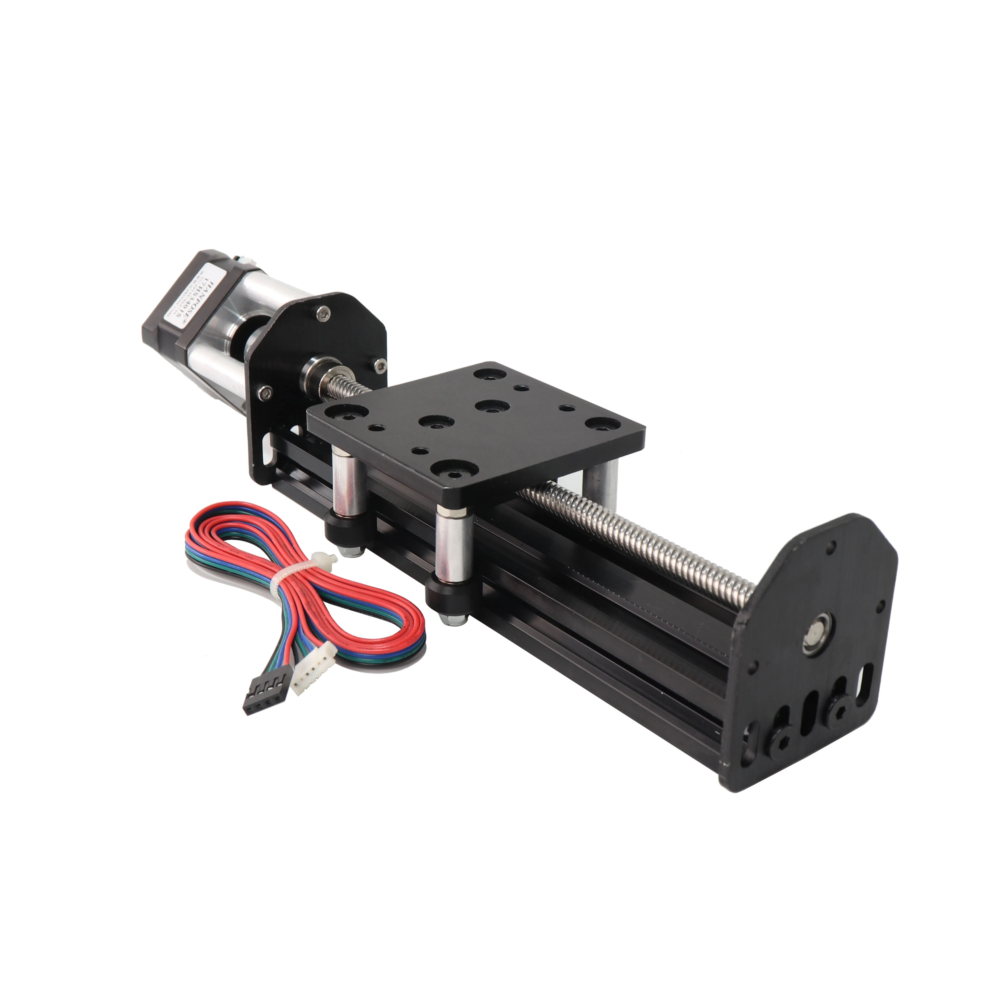 
nema17 stepper motor Effective travel 300mm precision linear slide manipulator HPV4 linear screw guide slide module 