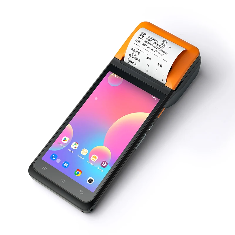 Hanbu Pos Billing Machine Android 12 2+16gb Pos Terminal 4-Core NFC 4G Retail Handheld Android 12 pos machine
