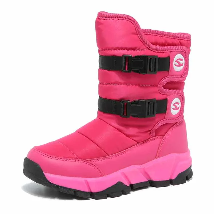 
New Style Fashion Shoes Design Warm Children Snow Boots Kids Winter Boots 