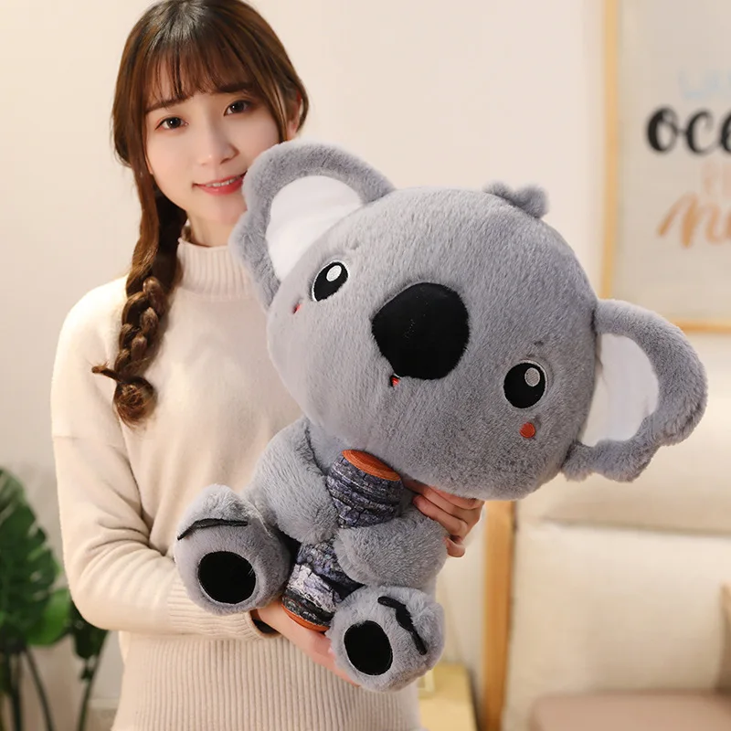 2024 Custom Creative Plush Toy Koala Cartoon Children Soothing Doll
