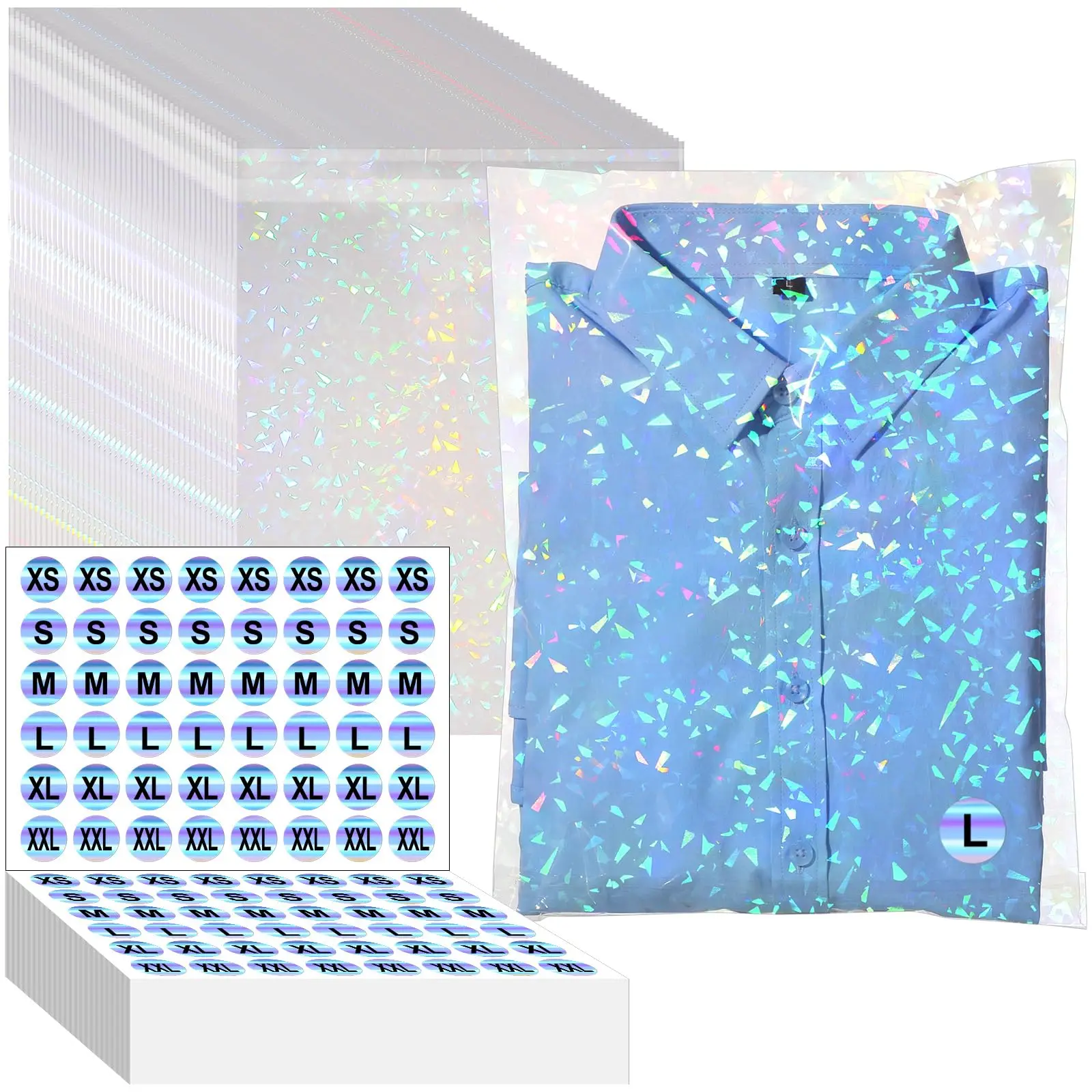 Wholesale Clear Self Seal Adhesive Cello Cellophane Resealable Plastic Opp Bag