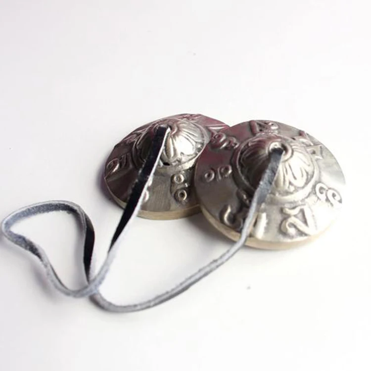 
Nipal High Quality Om Mani Tingsha or Cymbals 