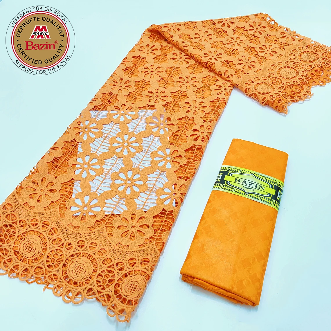 African Dry Lace Fabric With Bazin Rich Original Jacquard Material For Nigerian Women Wedding Bride Dress Roy Swiss Voile Laces