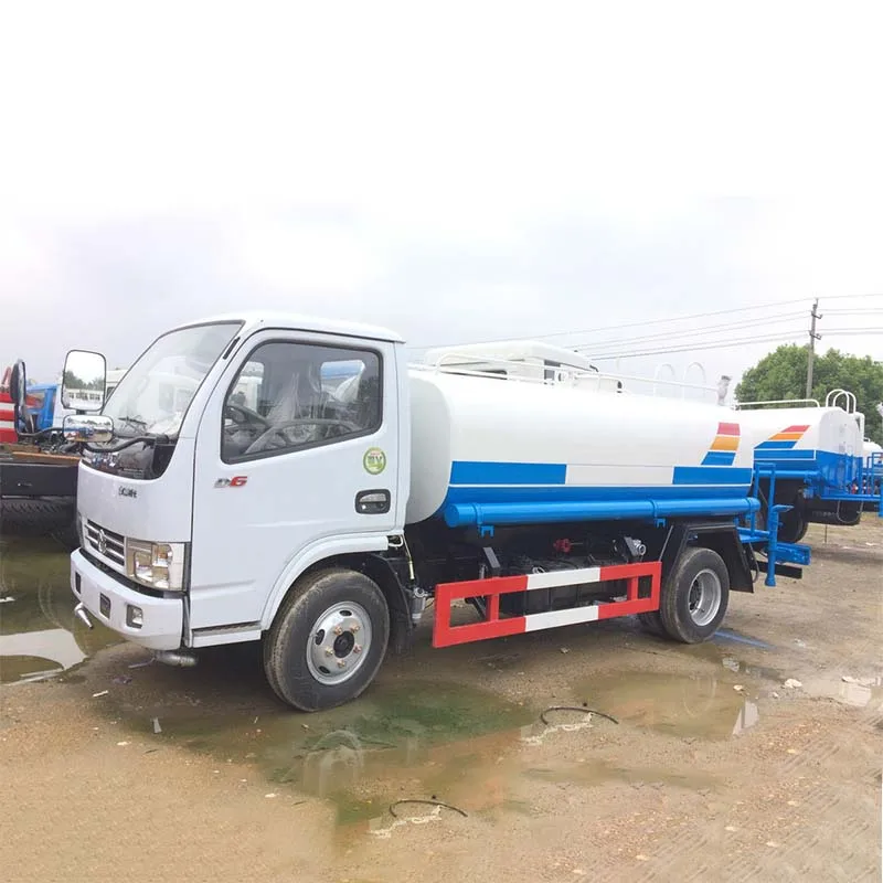 Дешевая стоимость donfeng d6 грузовой автомобиль 4x2 б/у isuzu foton 5 тонная цистерна