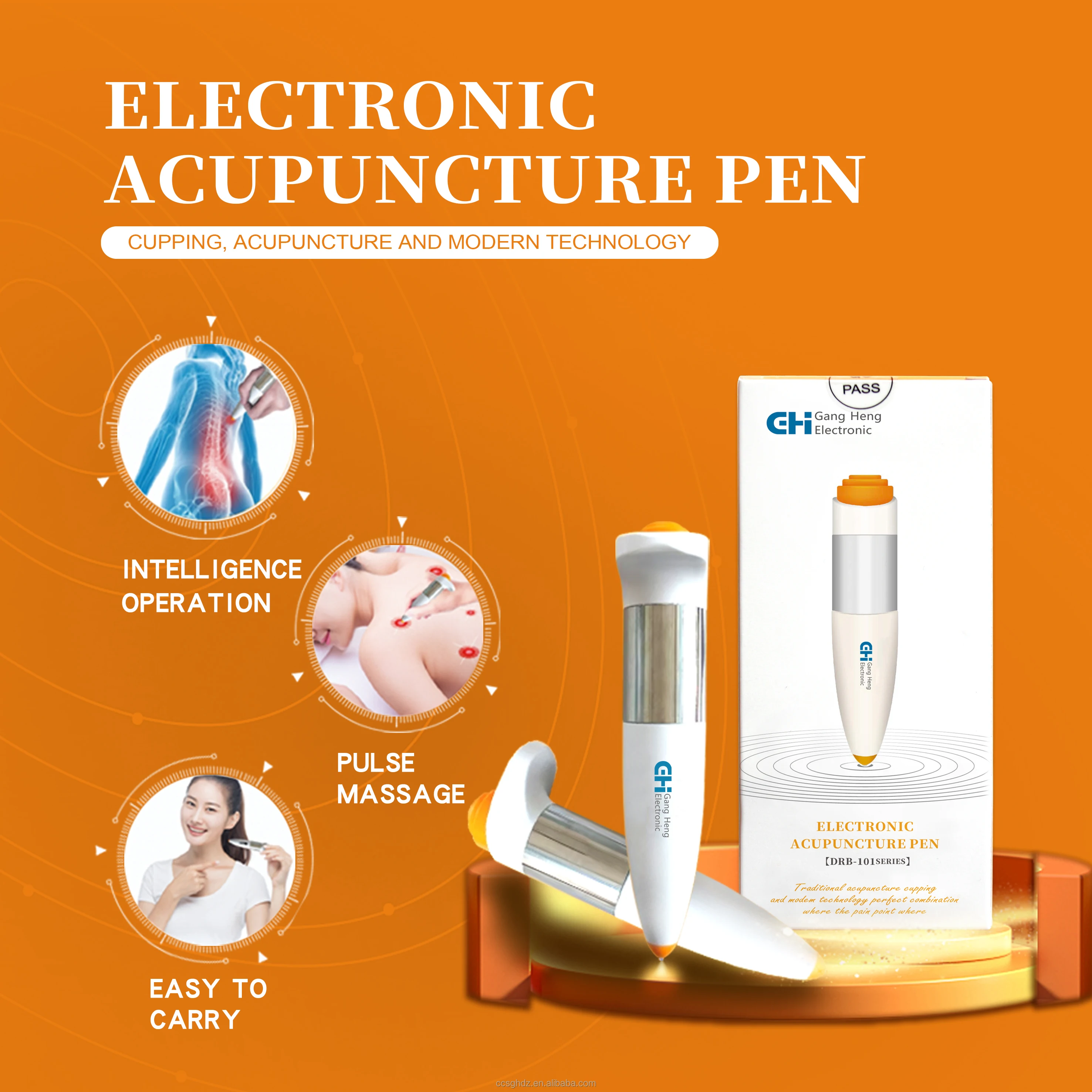 Electric Meridians Acupuncture Pen Relieve Pain East To Carry  Magical Point Medicine Acupuncture Pen