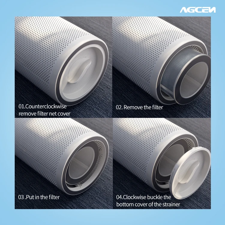 
Agcen oem home hepa activated carbon air filters 