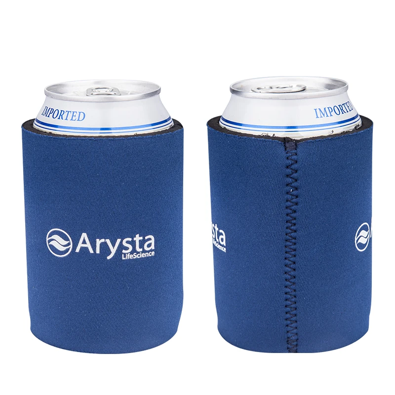2022 New Fashion Promotional Sublimation Printed Custom Neoprene Can Cooler Drink Beer Bottle Mug Cover Sleeve koozis
