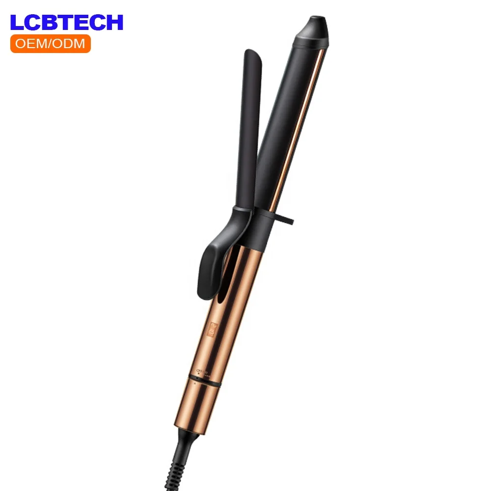 360 Degree Rotating Wire Rotation 2 in 1 Hair Curler Ceramic Ionic Lcd Curling Iron Hair Waver Hair Styling Tools Set