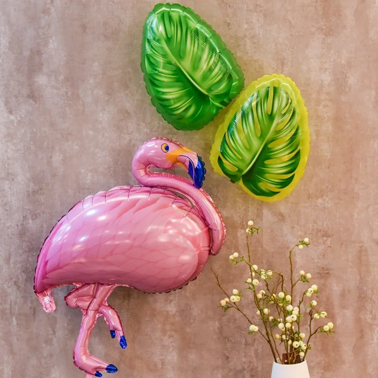 Tropical Coconut Tree Birthday Party Decoration Cartoon Foil Balloon