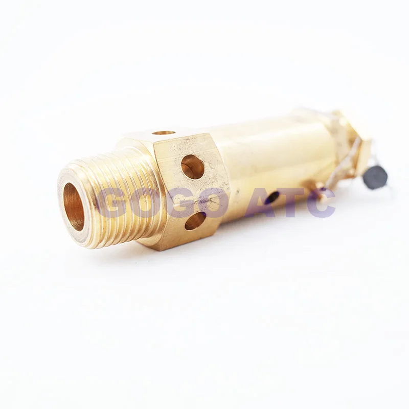 Brass Air Compressor Safety valve 20bar/25bar/30bar/40bar high pressure air pressure relief valve vent male 1/2 BSP thread