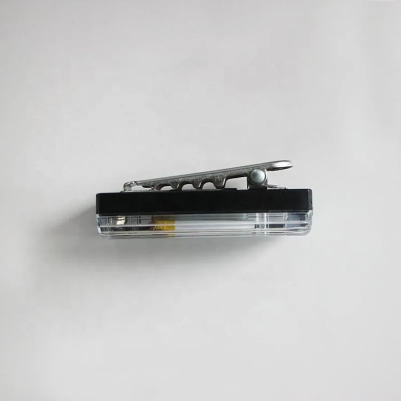 Red Blue White Light Charging LED Multifunction Clip Flashing Warning Safety Shoulder Light Emergency Lighting