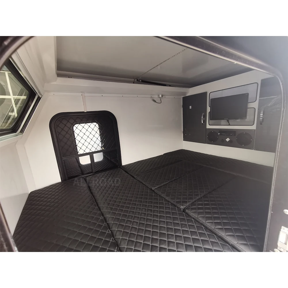 Новый дизайн Allroad модный прицеп для кемпинга на колесах производитель мобильный внедорожный с одной осью продажи