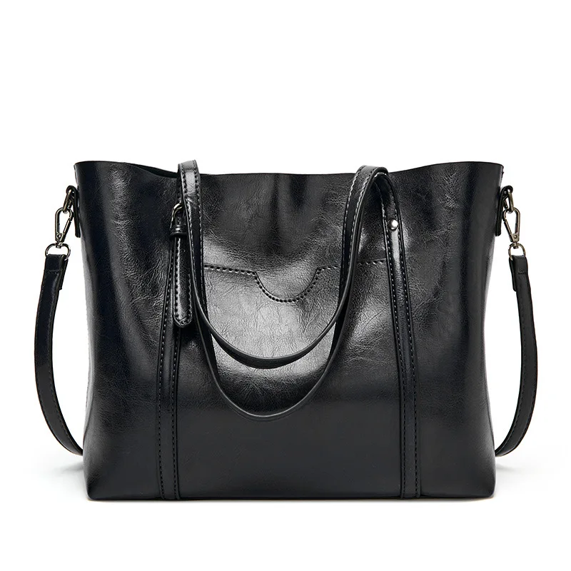 Fashion Elegance Women Shoulder Bag Pu Leather Purse Large big capacity Designer Luxury Vegan Leather Tote Bag Hand Purse