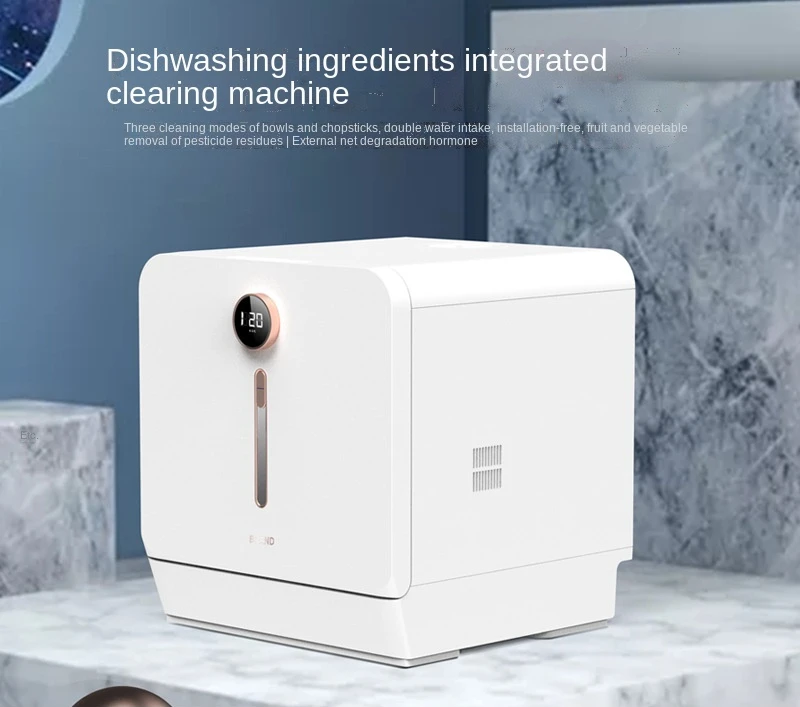 Горячая Распродажа 2022, небольшая домашняя настольная интегрированная посудомоечная машина без монтажа