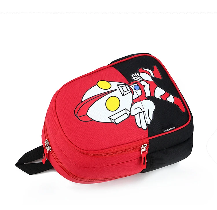 Fancy waterproof kids schoolbags children cartoon zoo animals penguin backpack