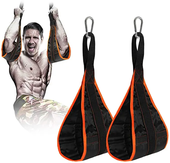 Fitness Pull-Ups Abdominal Training Workout Horizontal Bar Hanging Sling Exercise Bands Ab Straps With Quick Locks