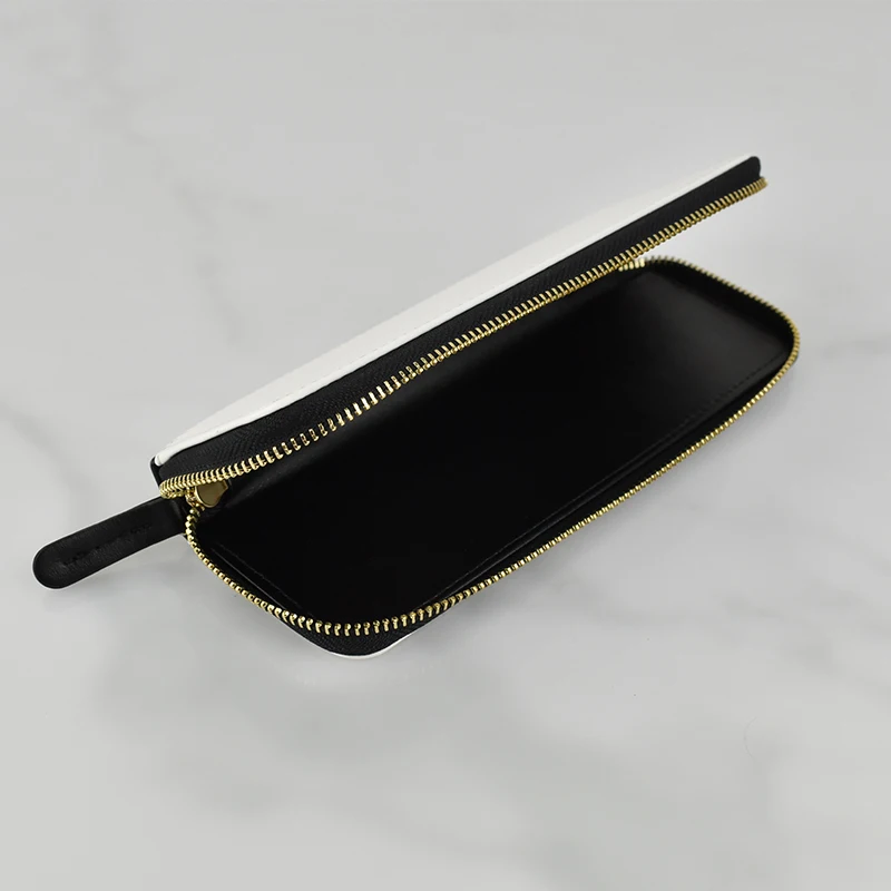 Professional Custom Simple Multifunctional Pencil Pouch Pu Leather Printing Pattern Cartuchera Unicorn Pencil Pouch For Girls