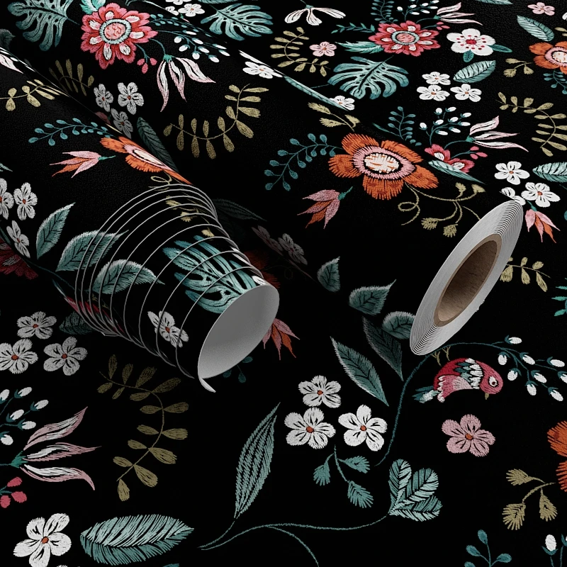 Modern Custom Self-Adhesive PVC Wallpaper for Home Decor Unique House Design Living Room Wallpaper for Anniversary