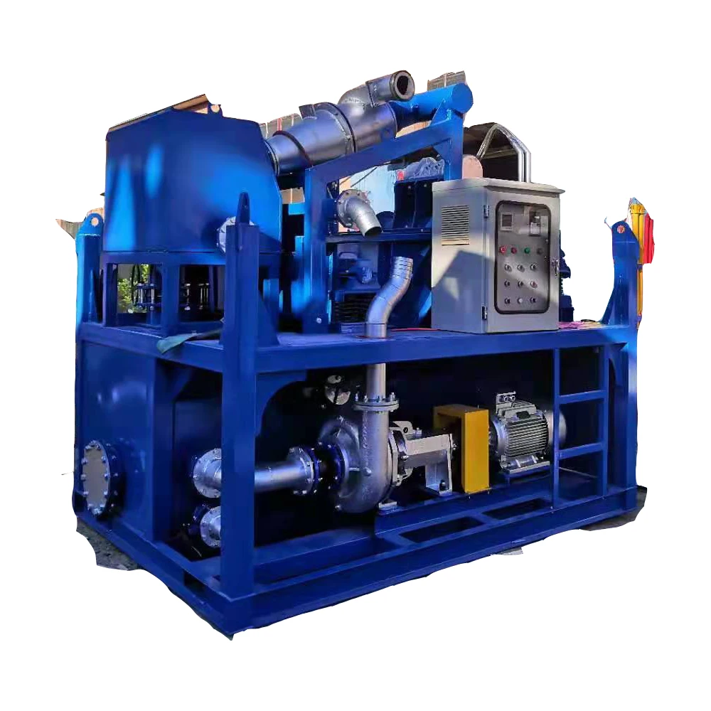 sand drilling slurry treatment foundation with TBM