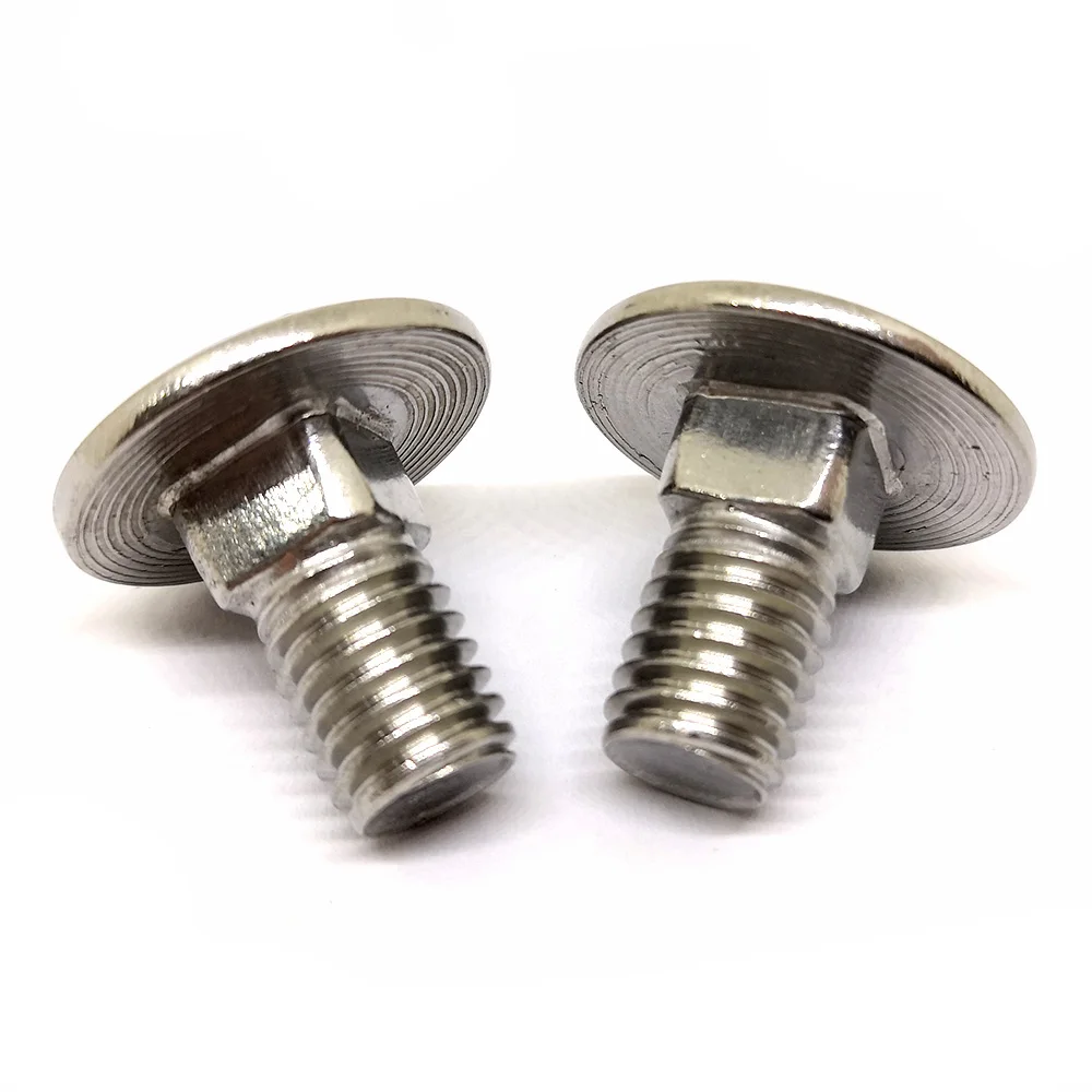 HOT Din 933 931 M3.5 M5 M8 Galvanized Zinc Aluminum Stainless Steel Flange T Carriage Washer Black Brass Hex Bolts And Nuts